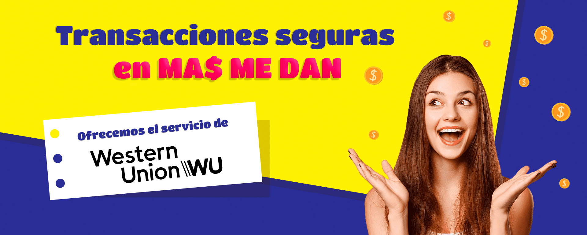Transacciones seguras con Western Union